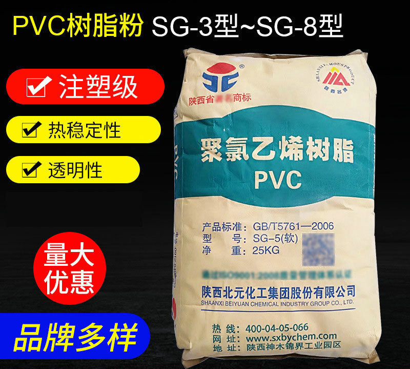 pvc树脂粉的几种类型及应用